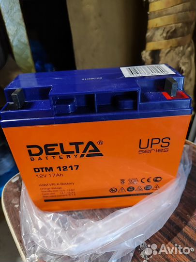 Аккумулятор delta 1217