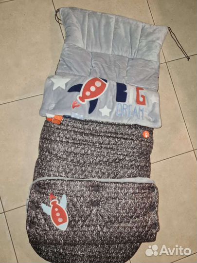 Конверт в коляску + муфта для рук