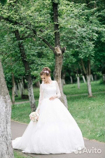 Свадебное платье 42-44