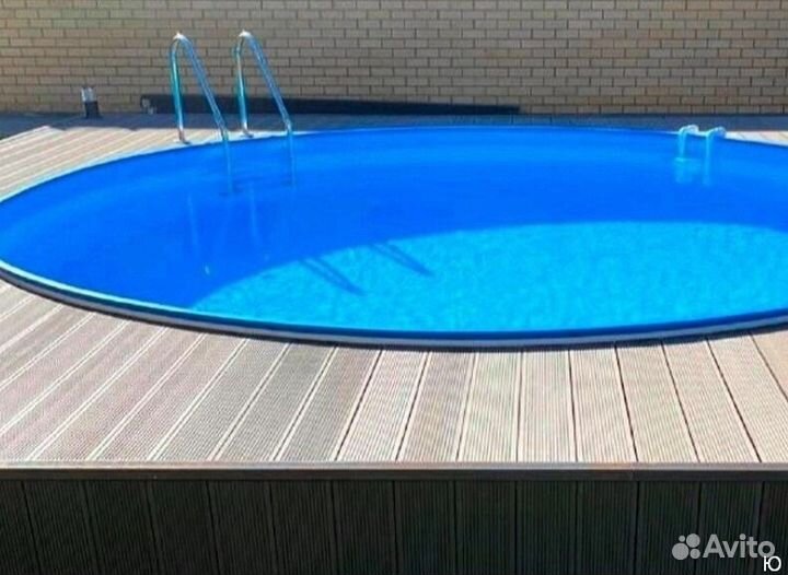 Доска из дпк для террасы