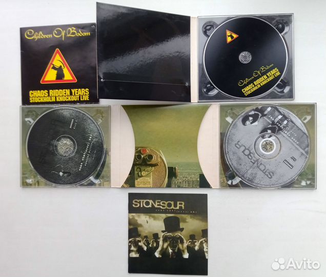 Рок музыка cd dvd металл