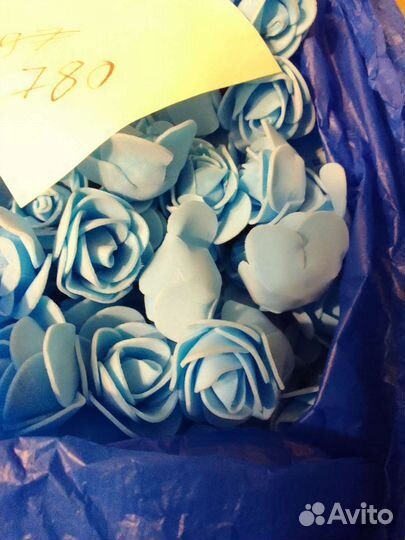 Розочки из фоамирана