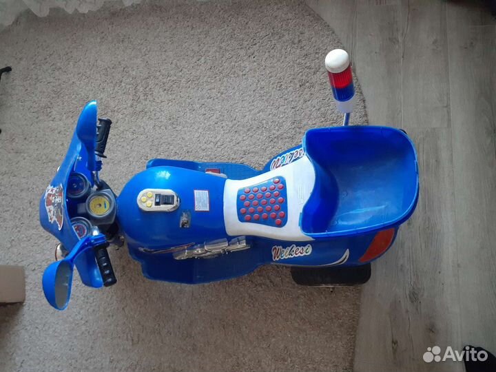 Детский мотоцикл на аккумуляторе