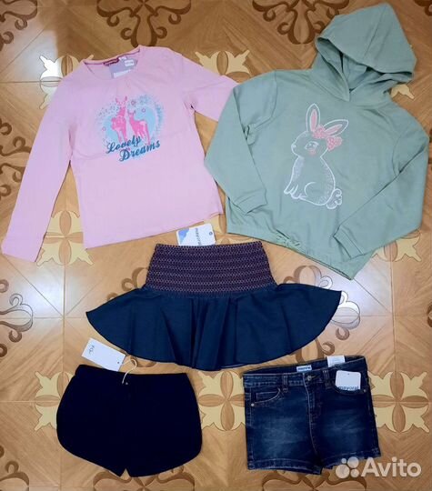 Р.122см.Новая брендовая одежда на девочку
