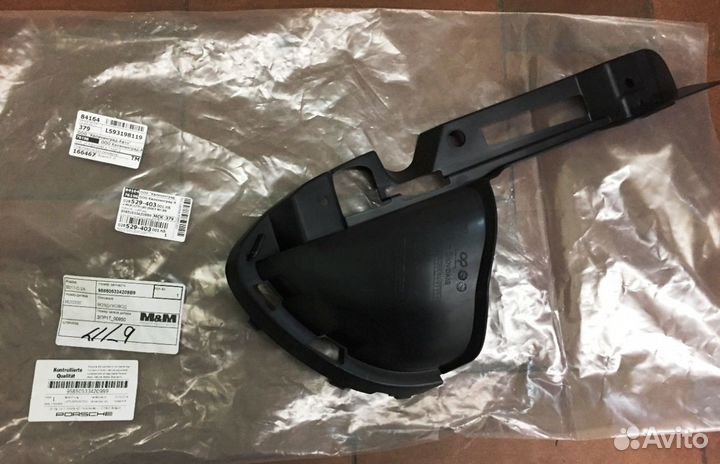 Воздуховод правый Porsche Cayenne, Порше Кайен