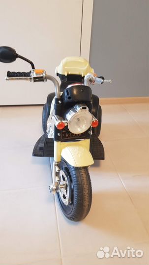 Pituso детский Мотоцикл MD-1188, черно-бежевый