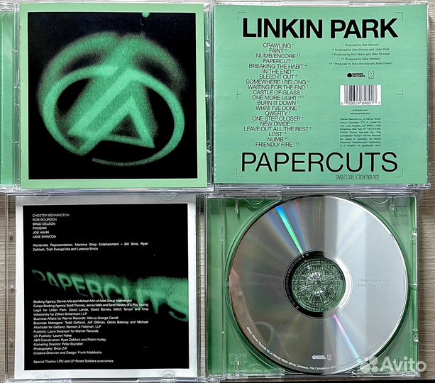 Музыкальные CD диски Linkin Park