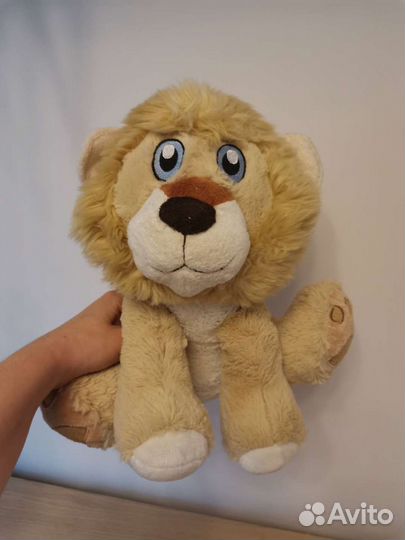 Лев/львенок мягкая игрушка