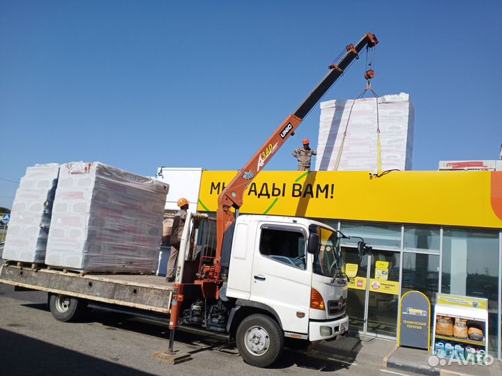 Аренда и услуги манипулятора, стрела 3 т, 11 м, борт 5 т, 5.5 м