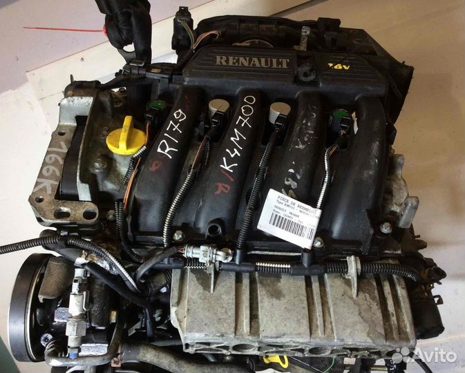 Двигатель Renault Megane 1.6 бензин 2000 K4m700