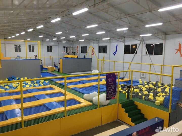 Батутная арена ба-4, детская игровая зона