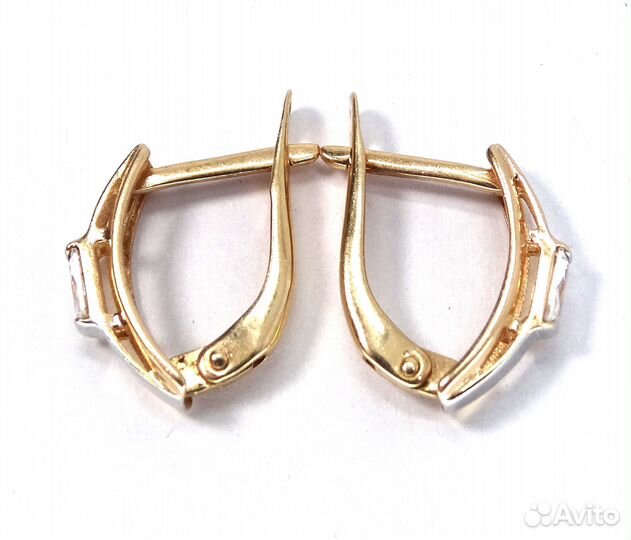 Золотые серьги