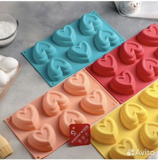 Формочки силиконовые, молды