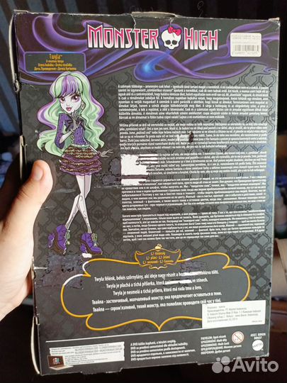 Кукла монстер хай monster high в коробке