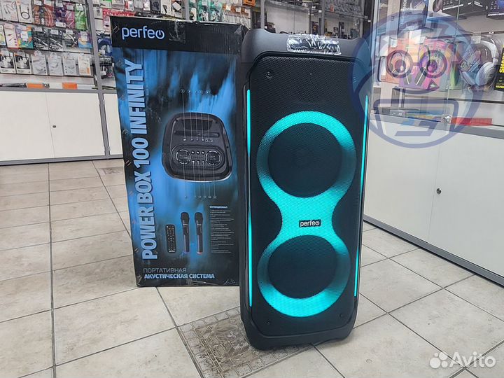 Портативная колонка Perfeo Power Box 100 Infinity