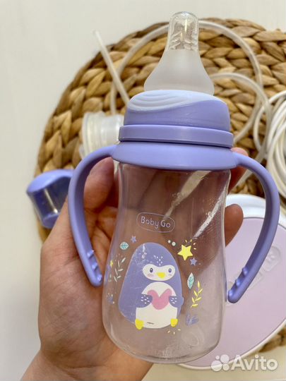 Электрический молокоотсос avent