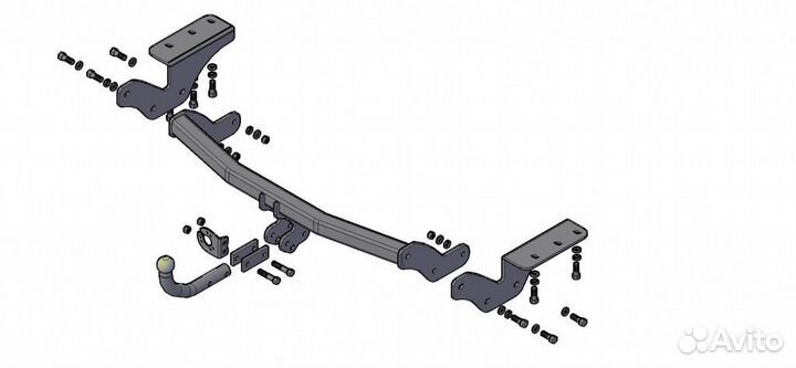 Фаркоп Трейлер для Toyota Rav 4 2013-2018
