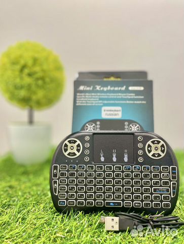 Смарт пульт клавиатура с тачпадом