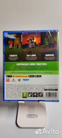 Minecraft PS5 диск