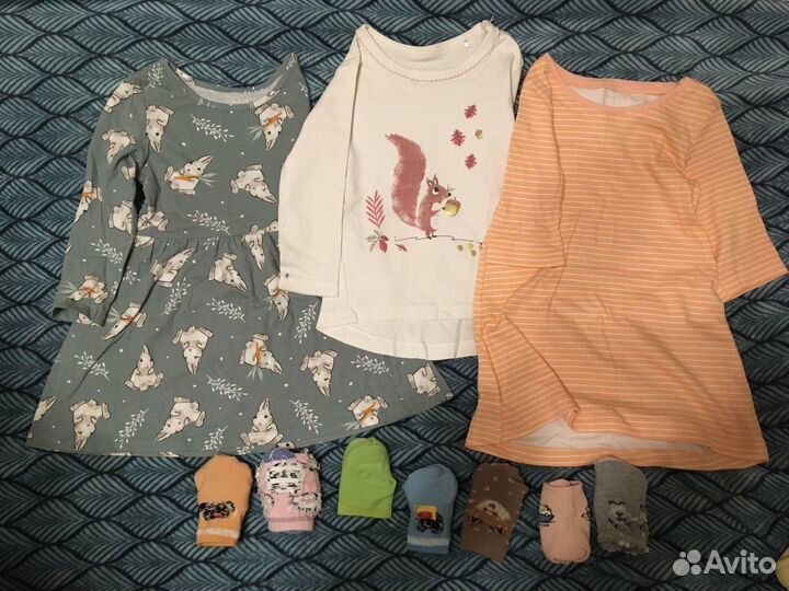 Вещи пакетом на девочку