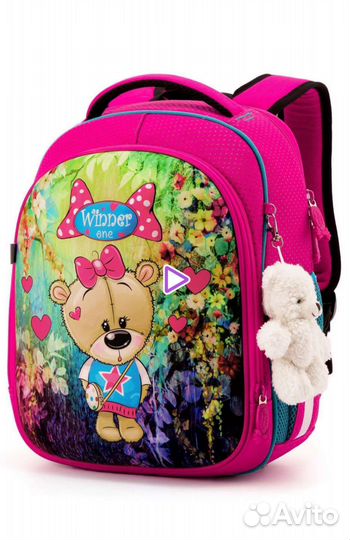 Рюкзак школьный для девочки новый winner