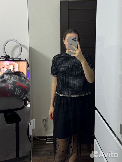 Твидовая кофта befree