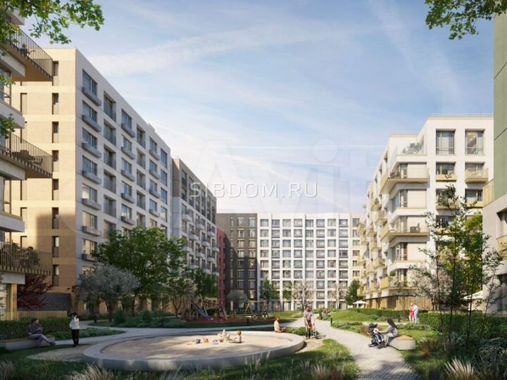 1-к. квартира, 42 м², 3/16 эт.