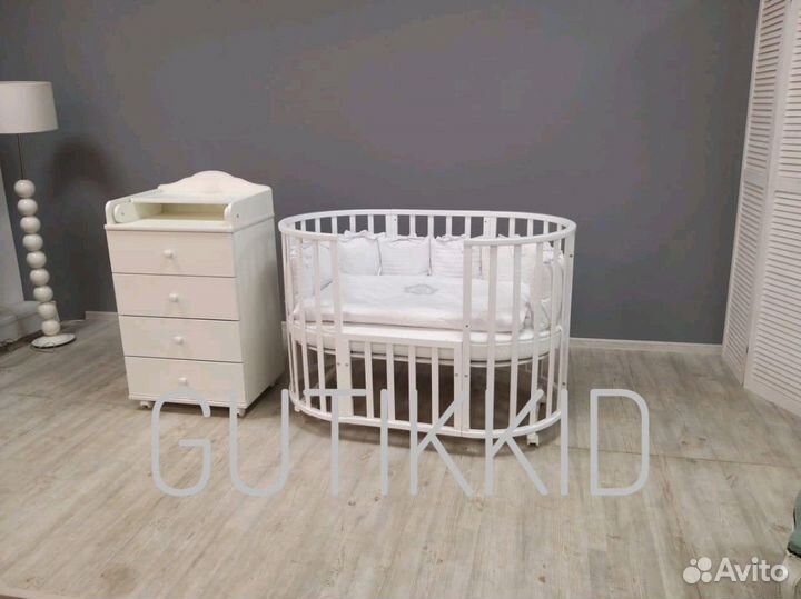 Круглая кроватка 9 в 1