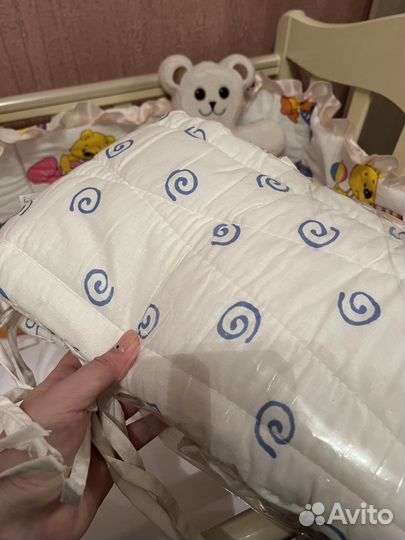 Бортики в детскую кроватку 2 шт