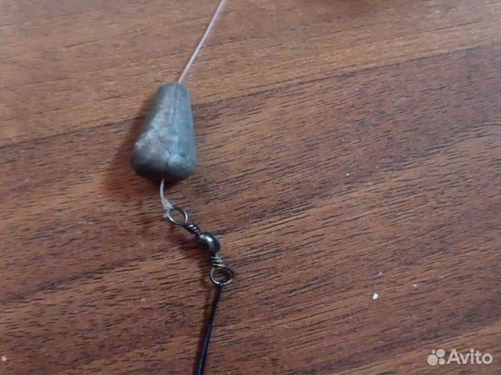 Жерлицы в комплекте с грузилом и крючком