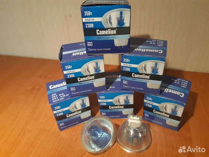 Галогенные лампы Camelion 35Вт 230В GU5.3