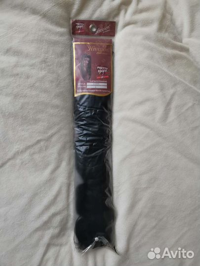 Волосы волнистые на заколках искусственные 60 см