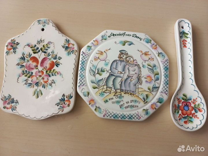 Семикаракорская посуда керамика СССР