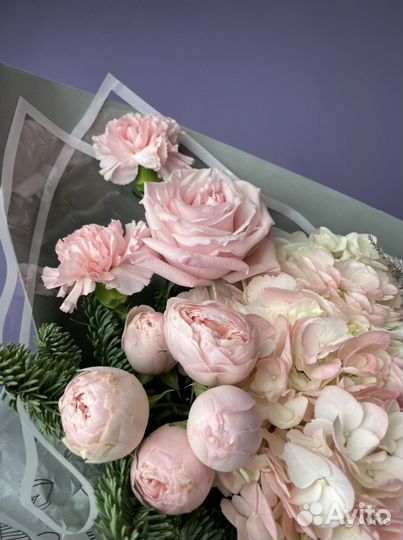 Живые цветы букеты