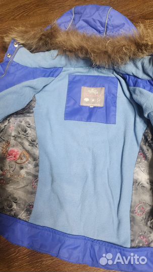 Пуховик детский зимний для девочки