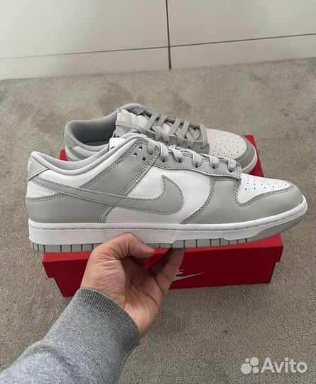 Кроссовки Nike Air Jordan 1 low grey