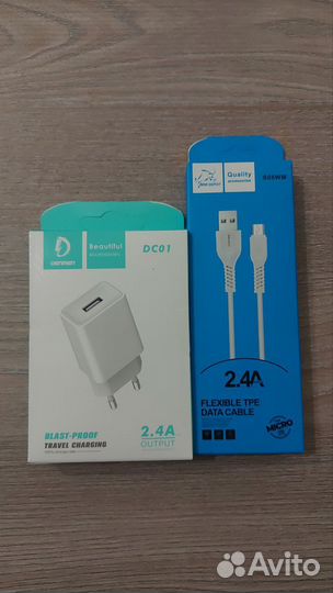 Блок и кабель micro