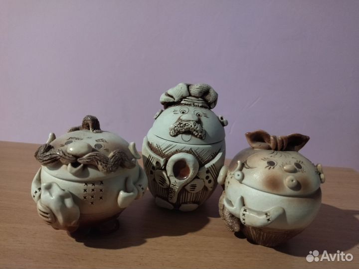 Глиняная посуда, подарочные наборы