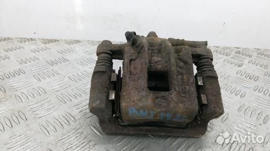 Суппорт тормозной задний левый hyundai santa FE 1