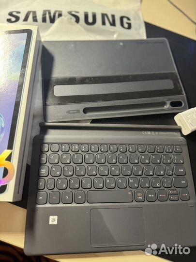 Samsung galaxy tab s6 128 + чехол-клавиатура