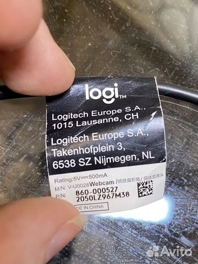 Веб-камера Logitech