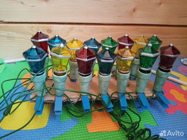 Гирлянда СССР Ег 24 польский фонарик