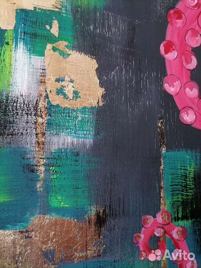 Интерьерная картина на холсте большая