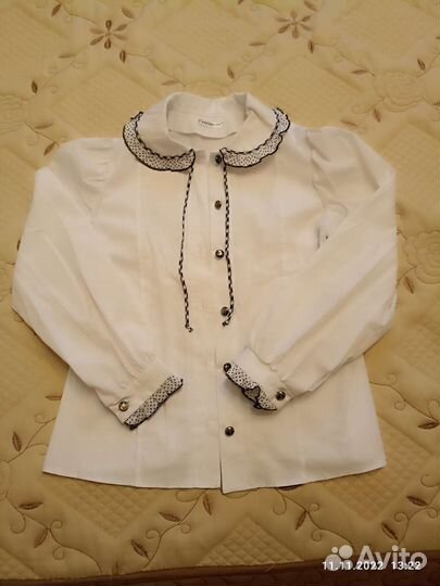 Блузка белая, 146