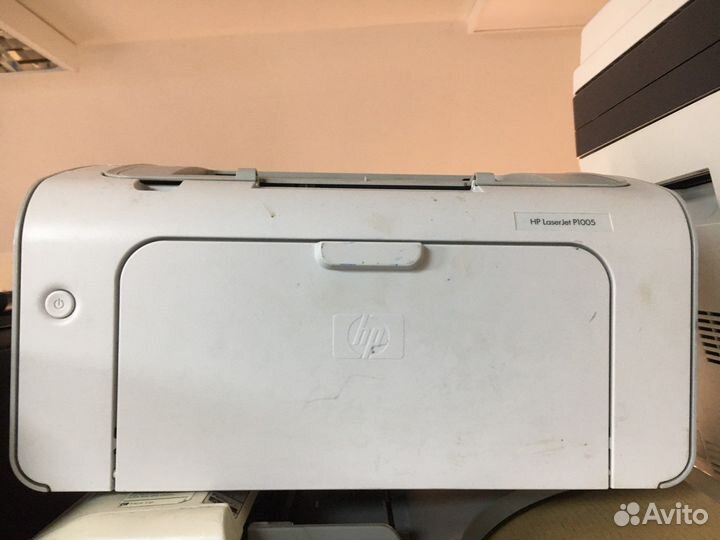 Принтер лазерный HP LaserJet P1005, ч/б, A4