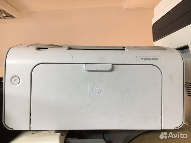 Принтер лазерный HP LaserJet P1005, ч/б, A4