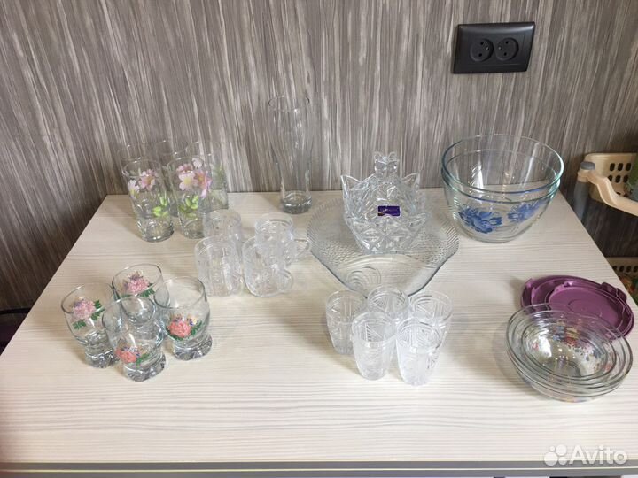 Посуда стекло и хрусталь