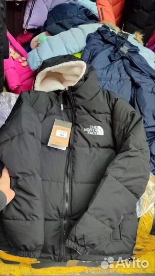 Куртка двусторонняя новая The north face