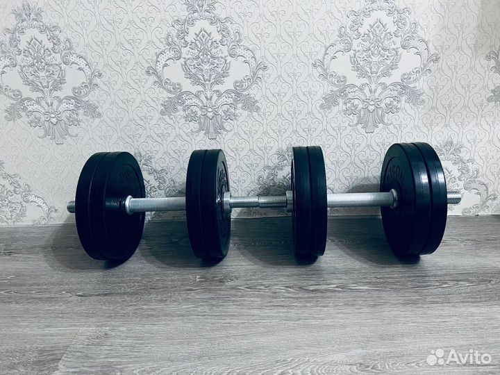 Гантели разборные 44 кг