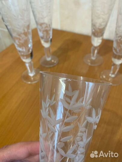 Хрустальные фужеры